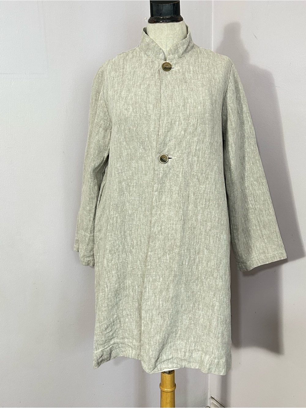 Pip-Squeak Chapeau Raw Linen Sugar Coat Size medium